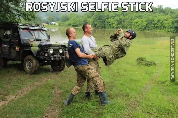 Rosyjski selfie stick