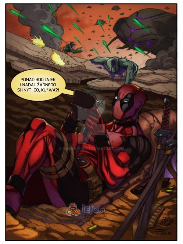 Poważne problemy Deadpoola...