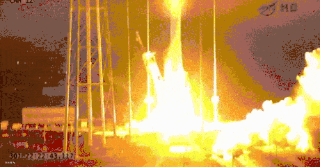 Nieudana próba wystrzału rakiety przez NASA