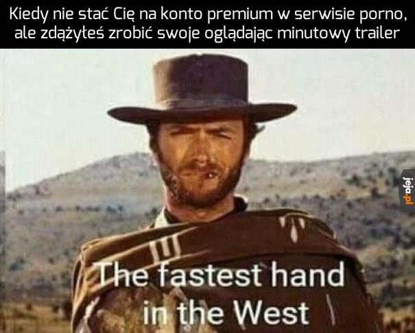 Najszybsza ręka na Dzikim Zachodzie