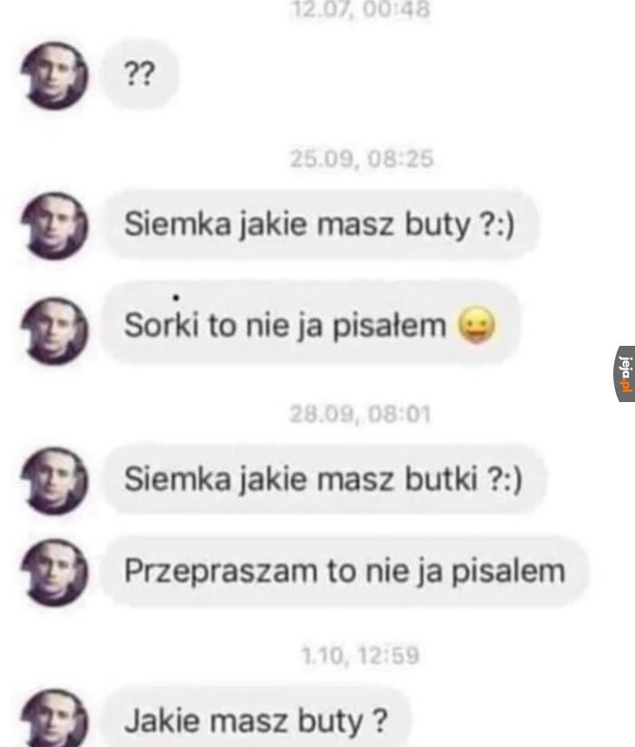 Sorki to nie ja pisałem