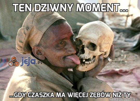 Ten dziwny moment...