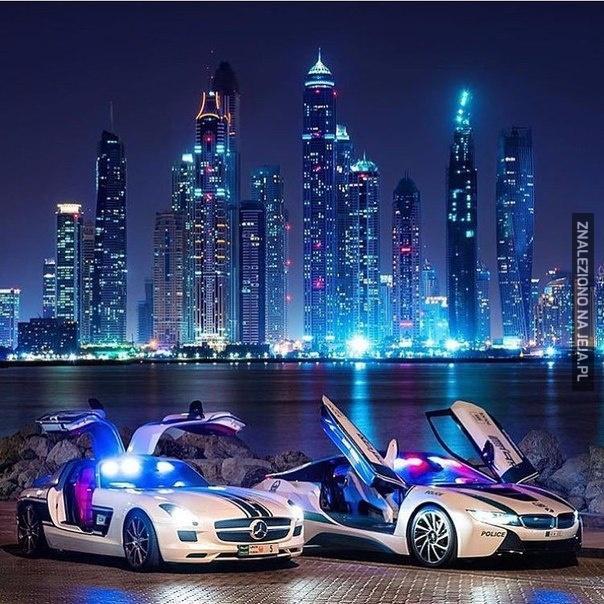 Policja w Dubaju