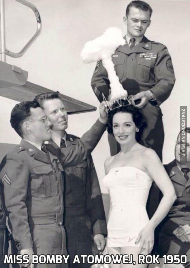 Miss Bomby Atomowej, rok 1950