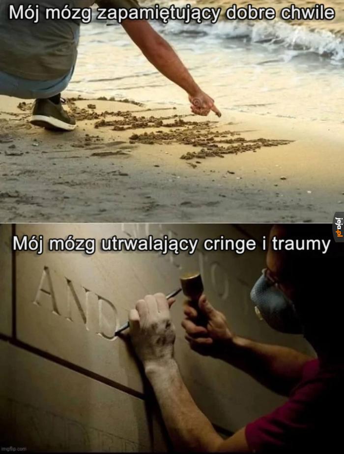 Ta różowa galareta w ogóle ze mną nie współpracuje