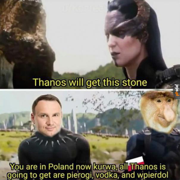 Thanos w Polsce