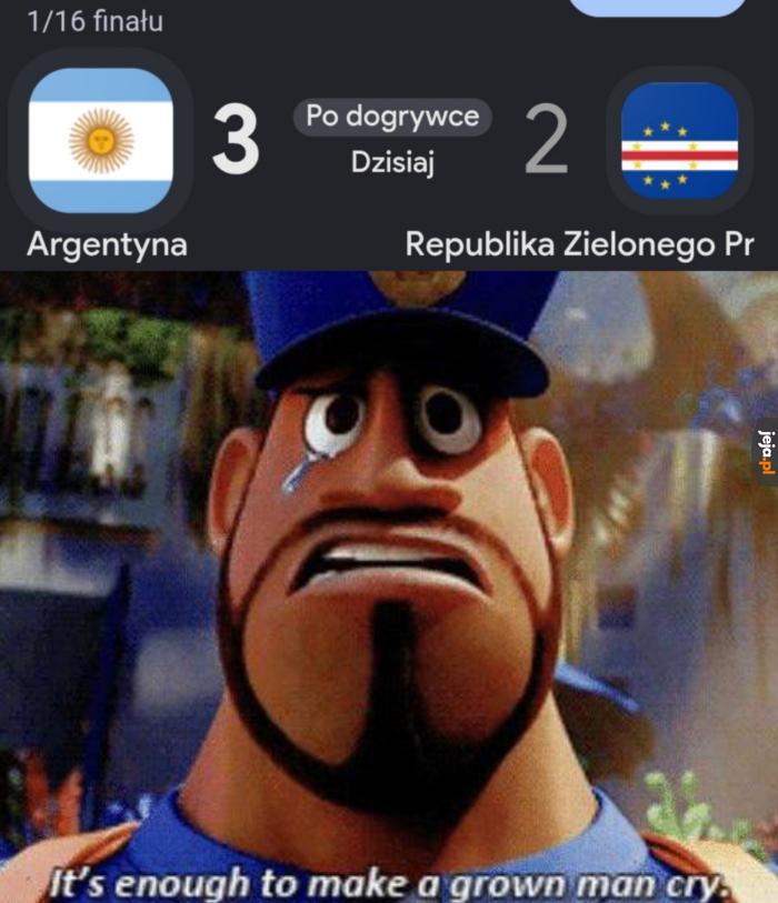 Argentyna grająca na wybicie to dowód, że wygraliśmy
