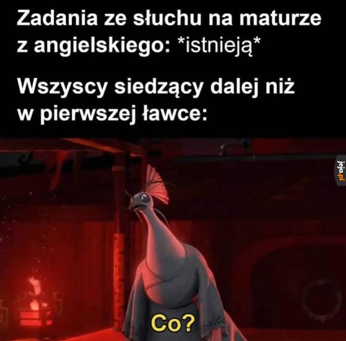 Trzeba będzie się domyślić