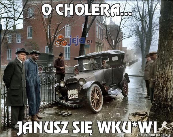 O cholera...