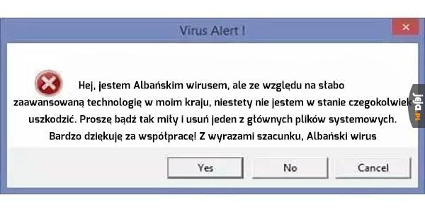 Albański wirus