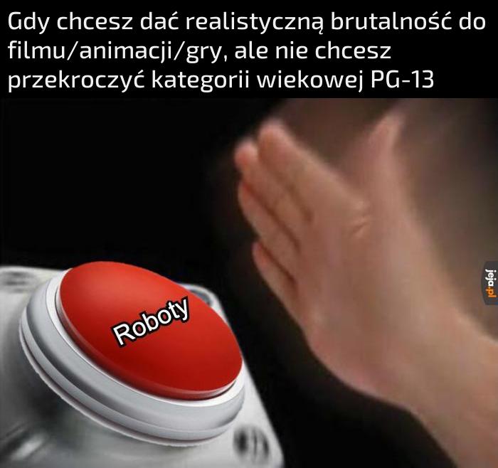 Rzeźnia maszyn nie szkodzi dzieciom