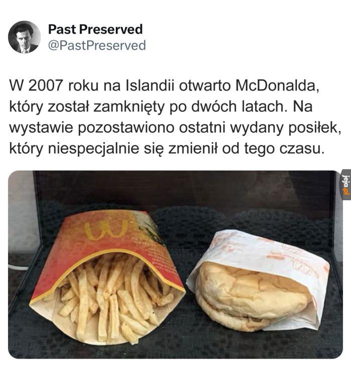 To wiele mówi o fast foodach