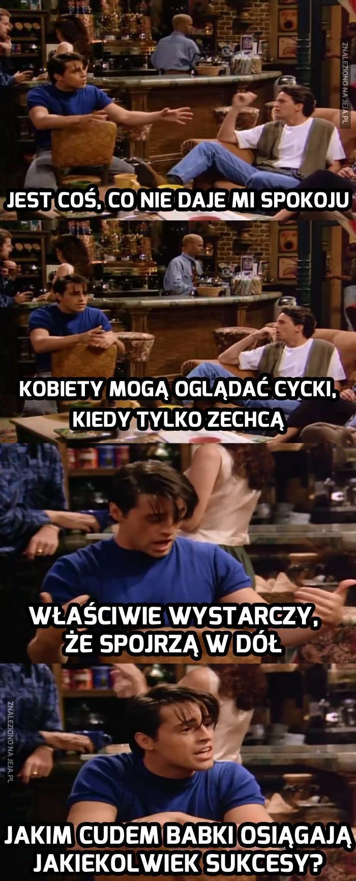 Całe życie z takim odwracaczem uwagi!