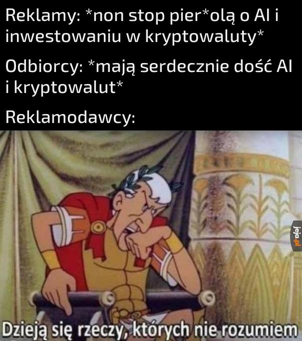 Na prawdę mam w głębokim poważaniu krypto i AI