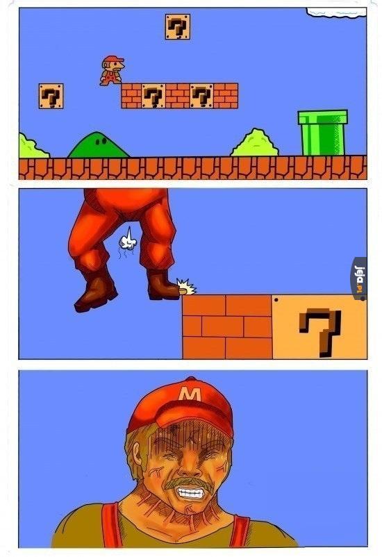Mario jest twardy