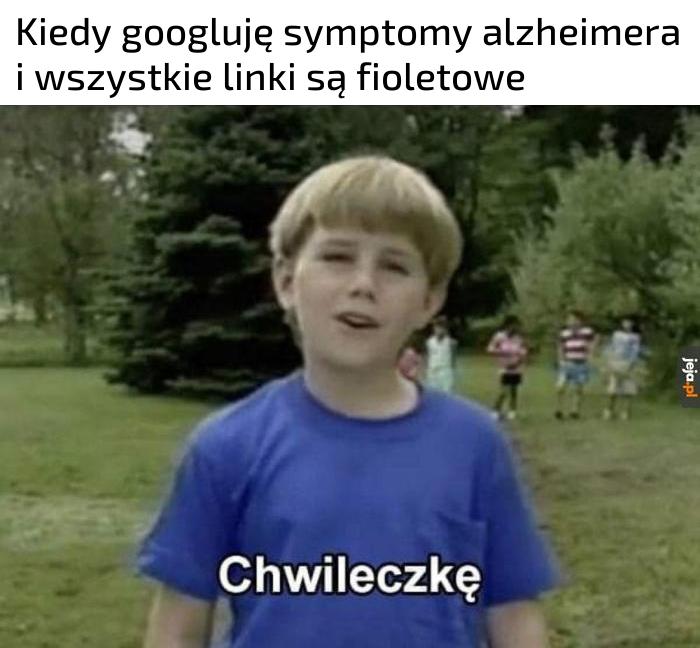 Zapomniałem, co to może znaczyć