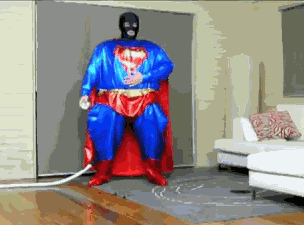 Napompowany Superman
