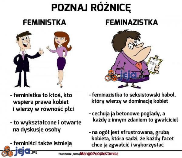 Feministka, czy feminazistka?