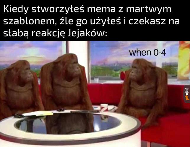 To nie potrwa długo