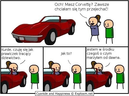 Zawsze marzyłam o Corvette