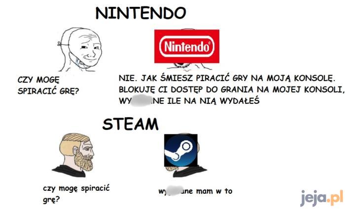 Steam i Nintendo