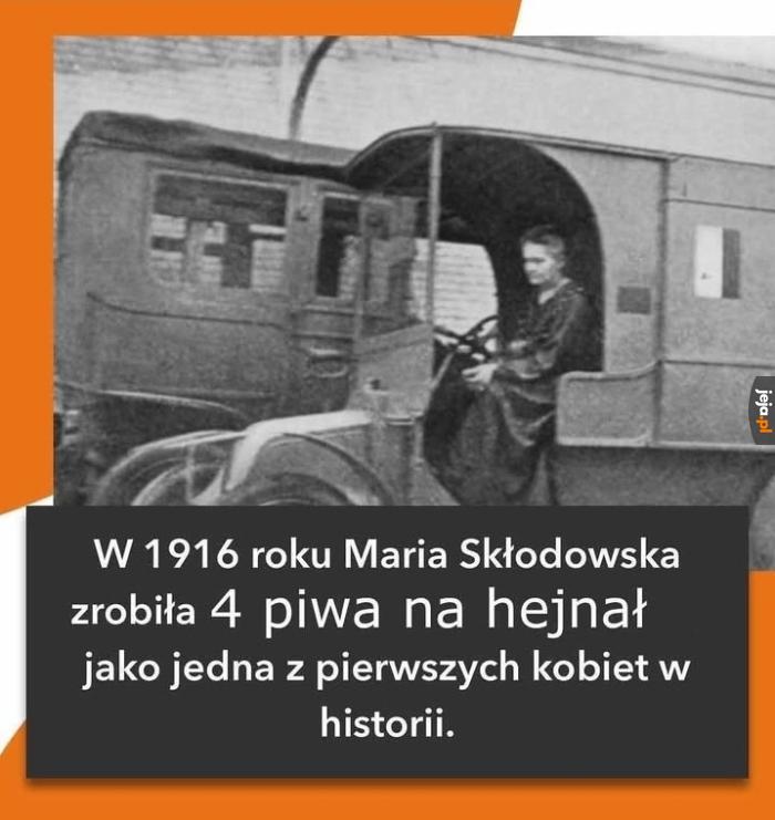 Zrobiła to!