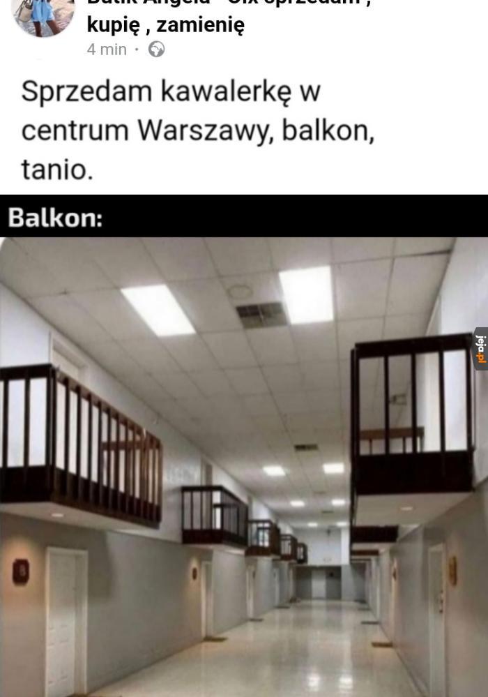 Albo tanio albo balkon