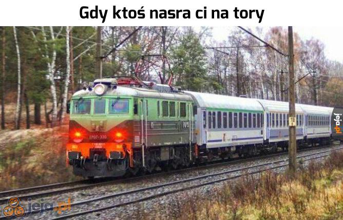 Pociąg nie wybacza