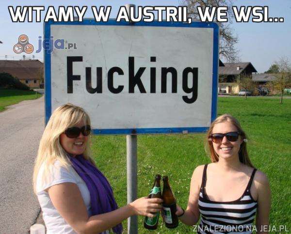 Witamy w Austrii, we wsi...