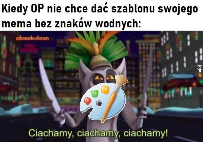 W sensie szablon przyciąć a nie opa, żeby nie było nie domówień