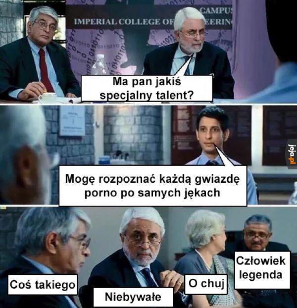 Niezwykły talent