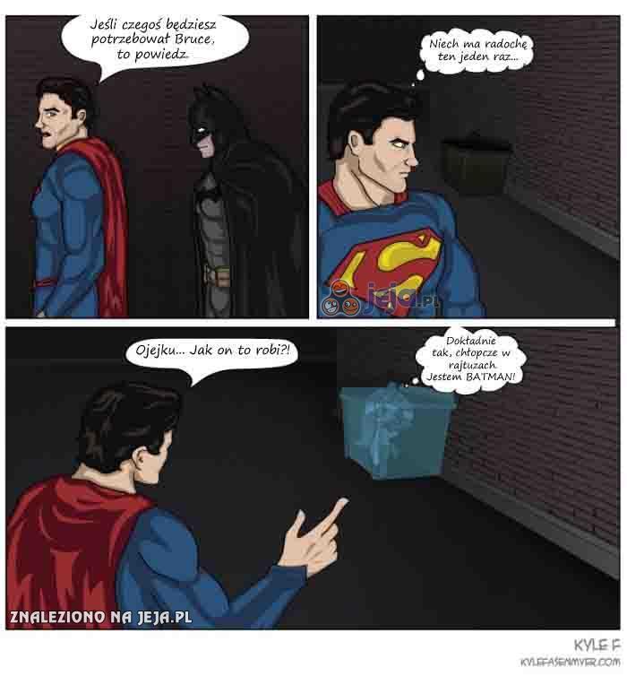 Superman to miły gość
