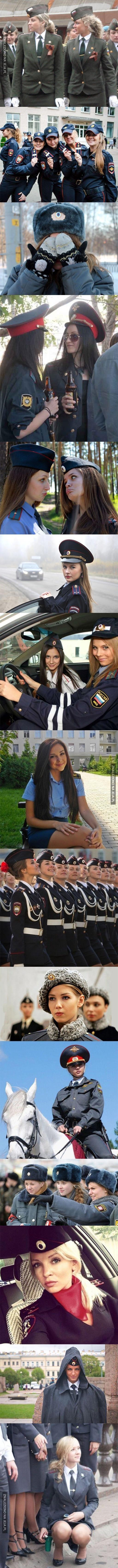 Rosyjskie policjantki