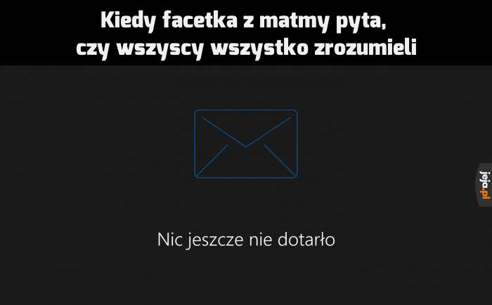 Może pani powtórzyć?