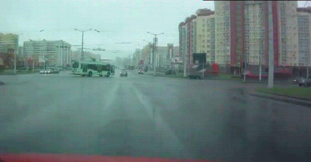 Tymczasem na skrzyżowaniu w Rosji...