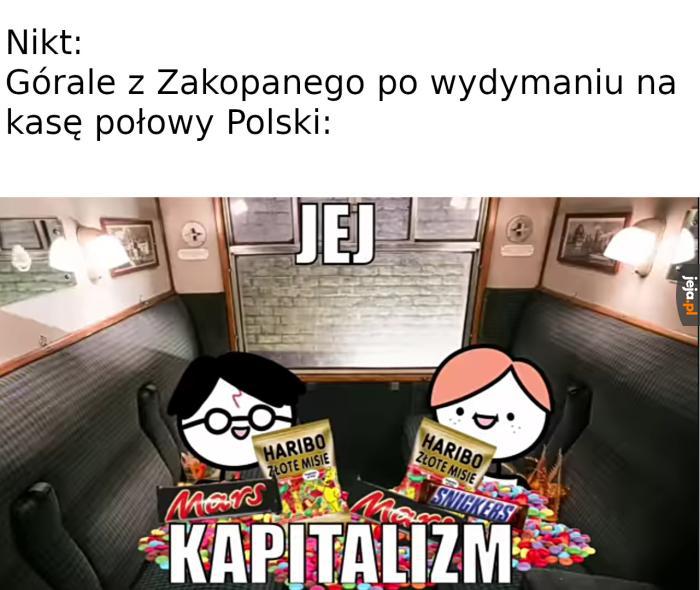 Podobnie jest nad morzem i w polityce