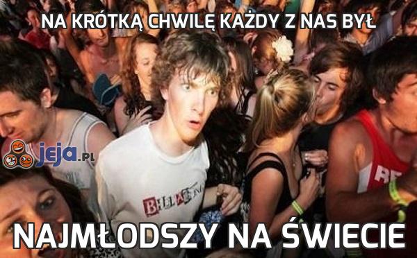 Na krótką chwilę każdy z nas był