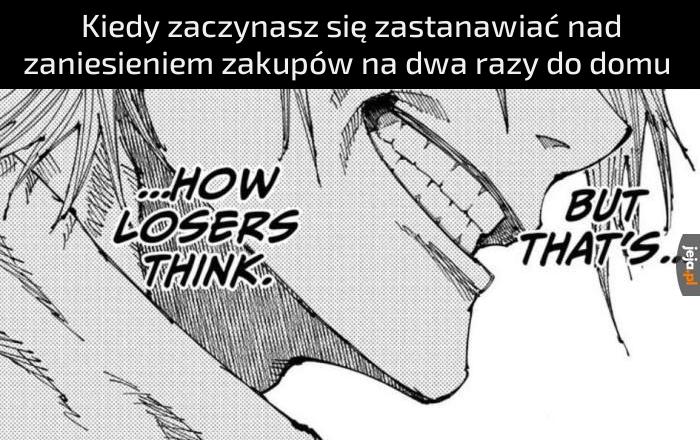 Tytuł niesie zakupy