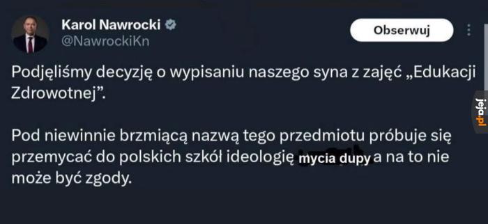 To niedopuszczalne