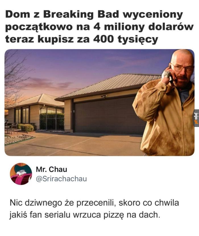 W sumie fajnie jeśli lubisz zimną pizzę z dachu