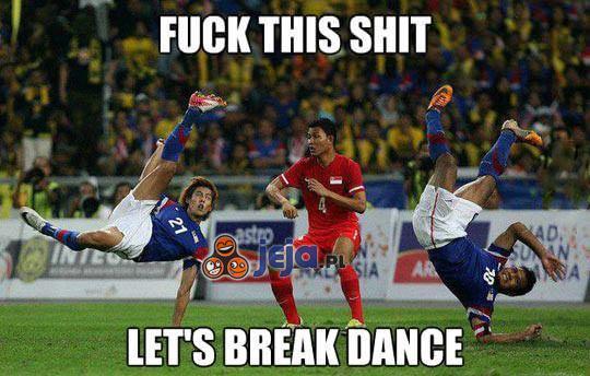 Futbolowy Breakdance