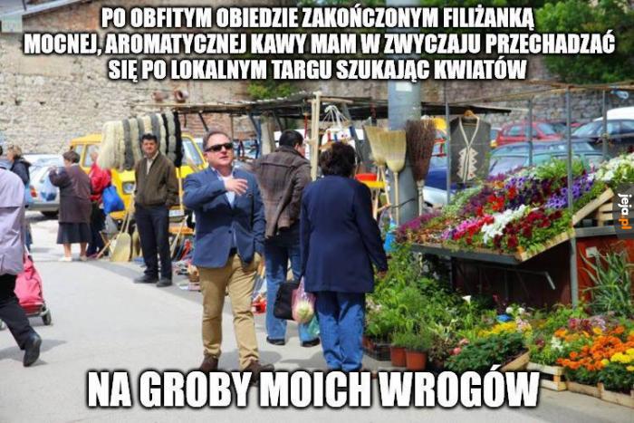 Makłowicz i przyzwyczajenia