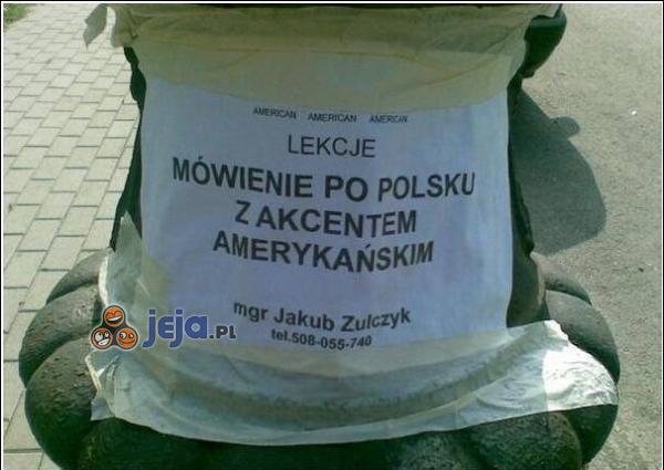 Lekcje mówienia po polsku...