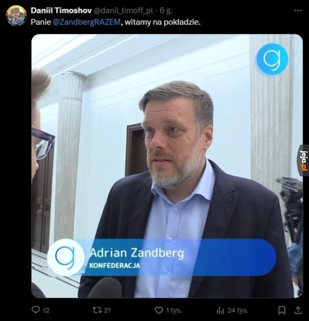 W takim wypadku głosuję na Konfederację
