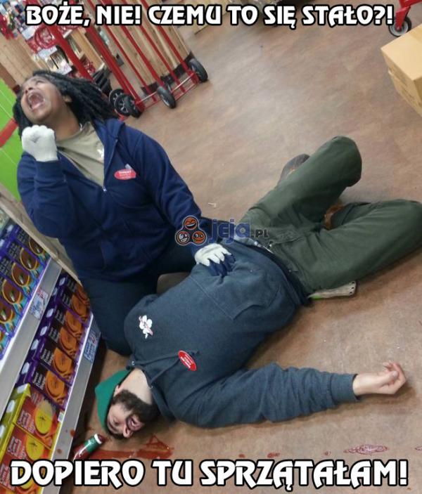 Tragedia w supermarkecie