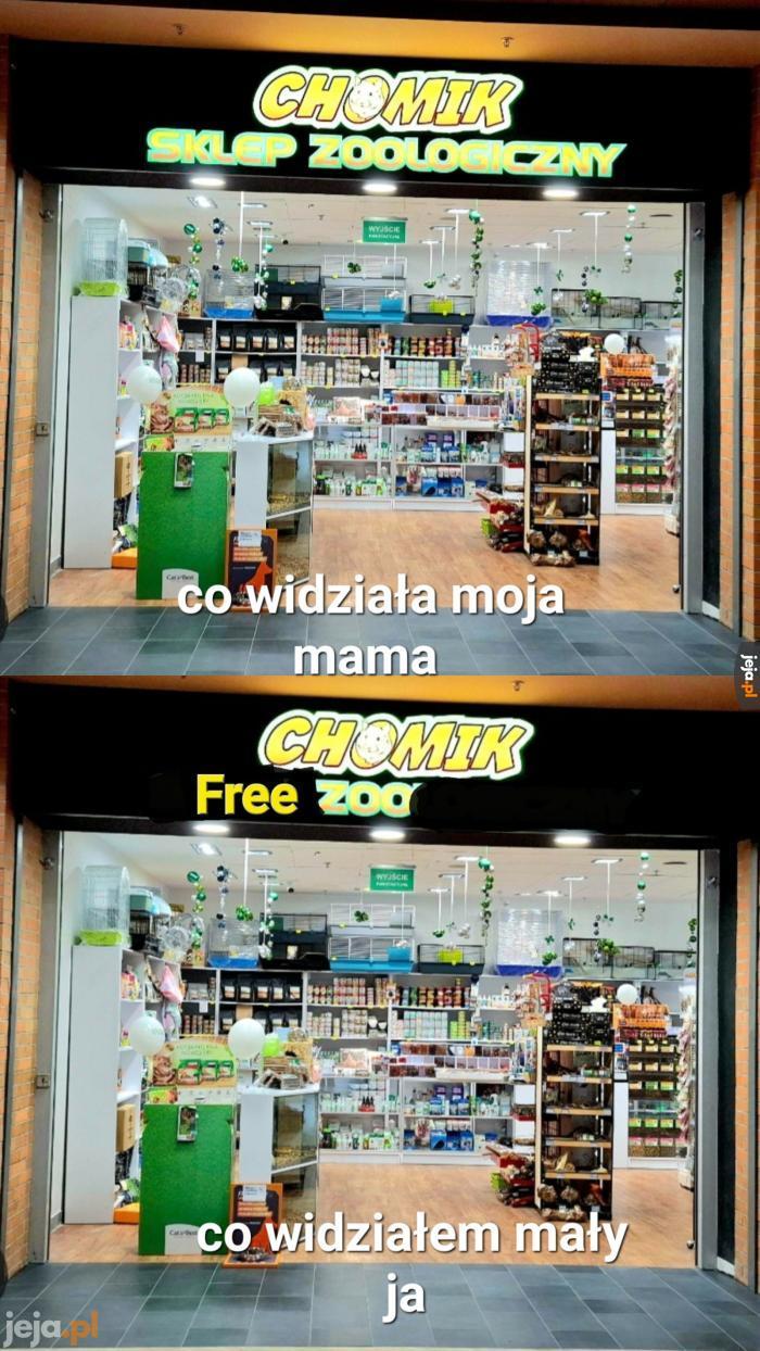 Jedyne zoo na jakie jest mnie stać