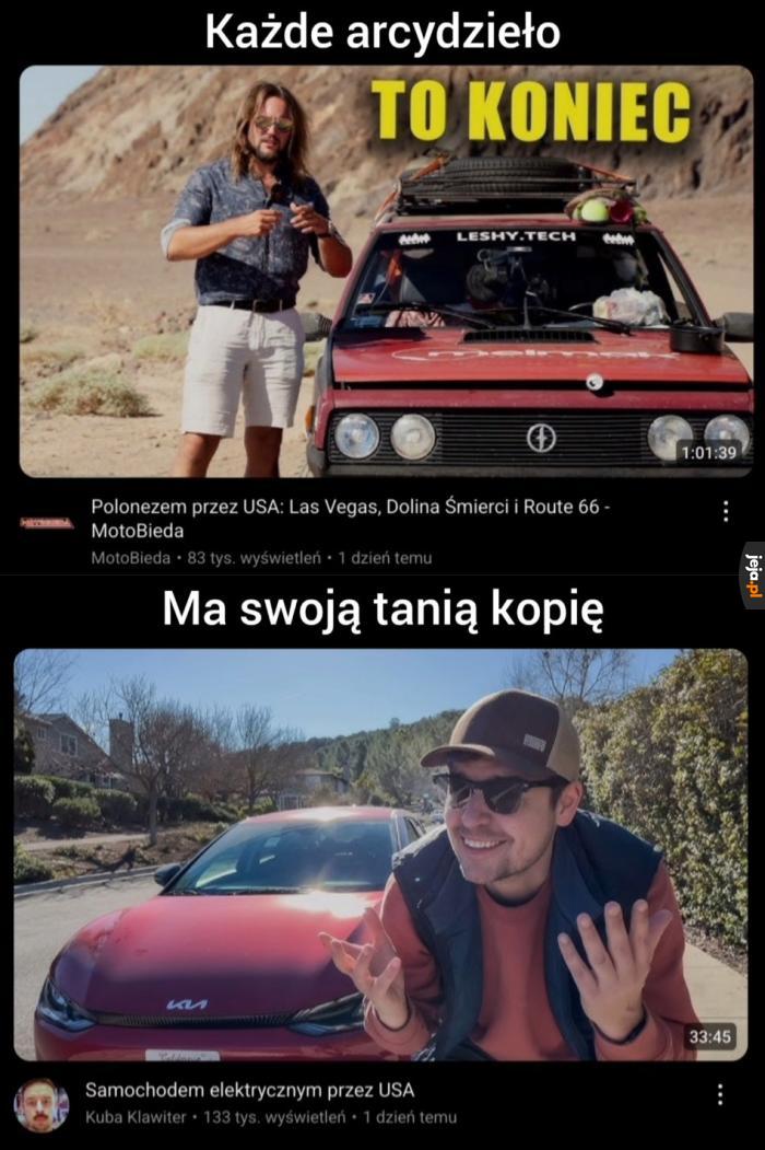 Zawsze się znajdą tani naśladowcy