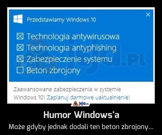 Humor Windows'a
