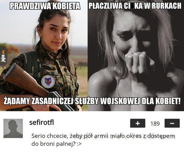 Służba wojskowa dla kobiet