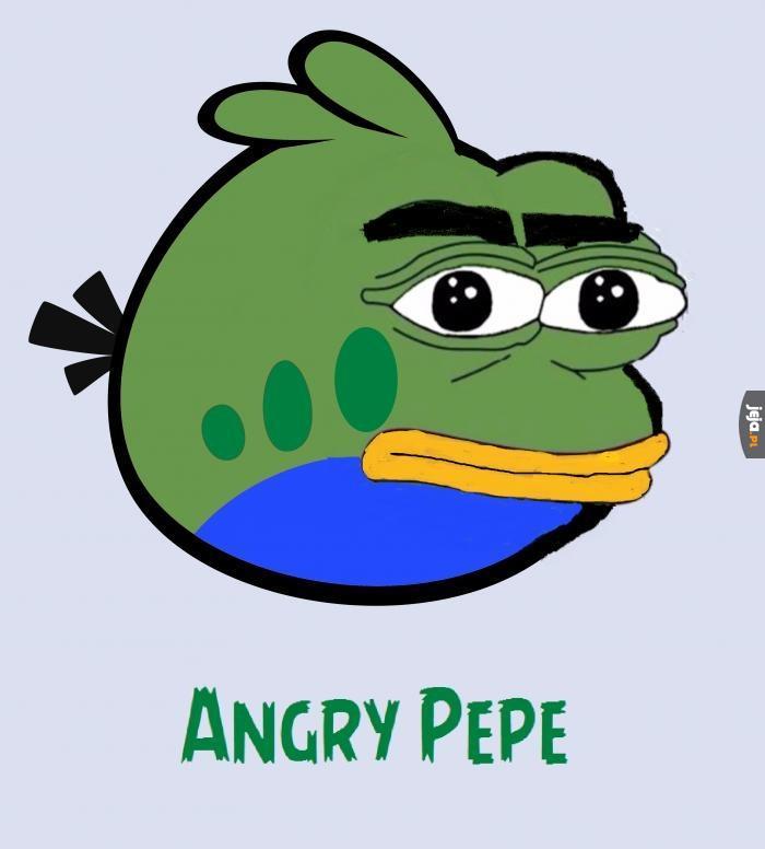 Rzadki Angry Pepe